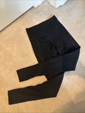 girlfriend collective Black High-Waist Leggings